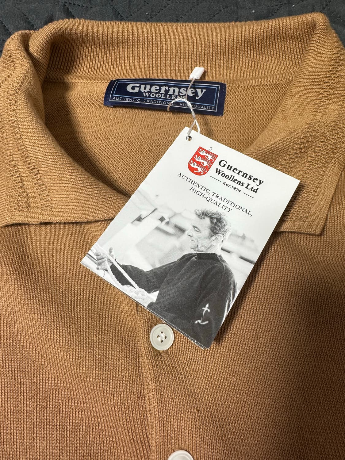 건지울른스 긴팔 카라 니트 새상품 상품이미지2