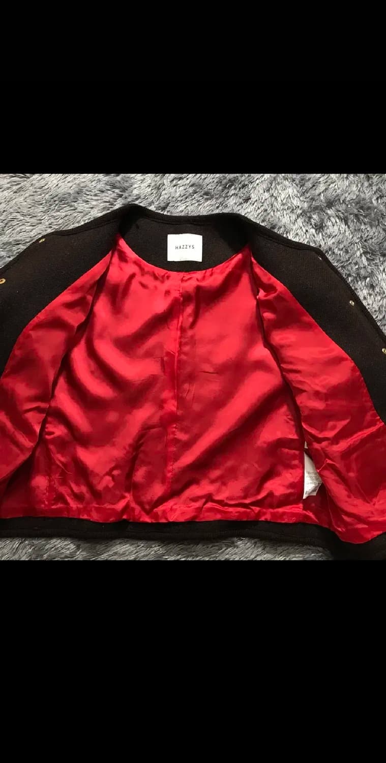 [[M, A급]@ 헤지스(HAZZYS) 울 트위드 자켓 상품이미지3