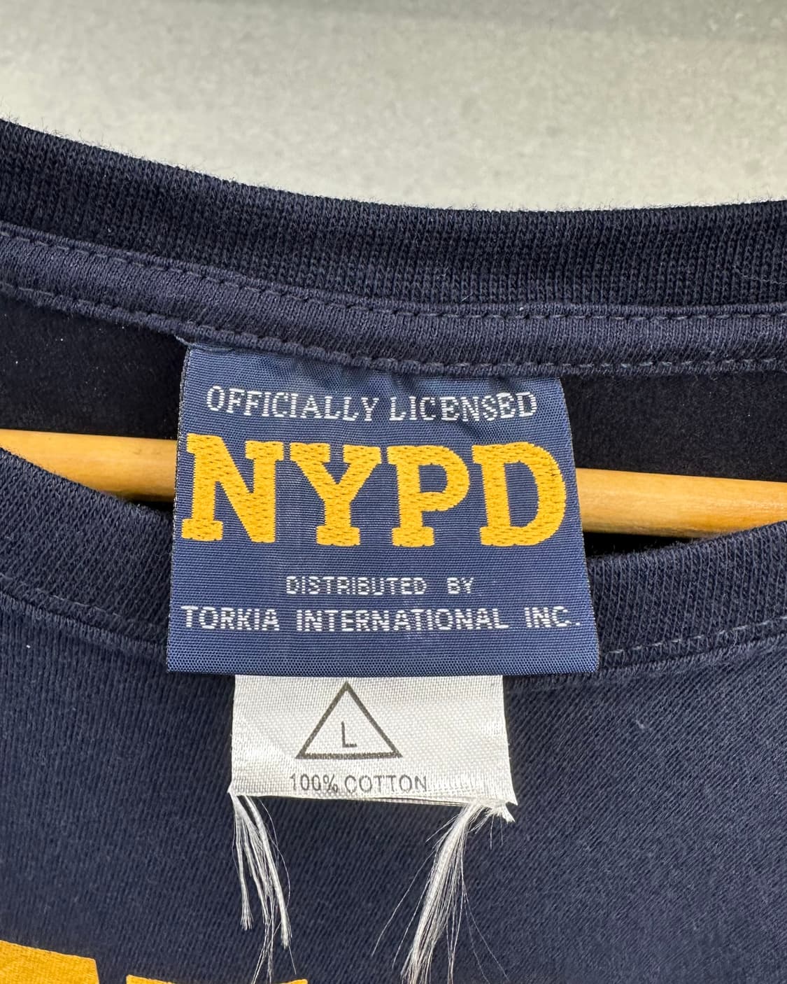 (M~L)NYPD 빈티지 반팔-M2414 상품이미지4