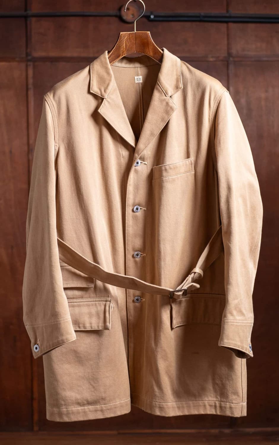 타이가 타카하시 벨티드 코트 (40) 상품이미지1