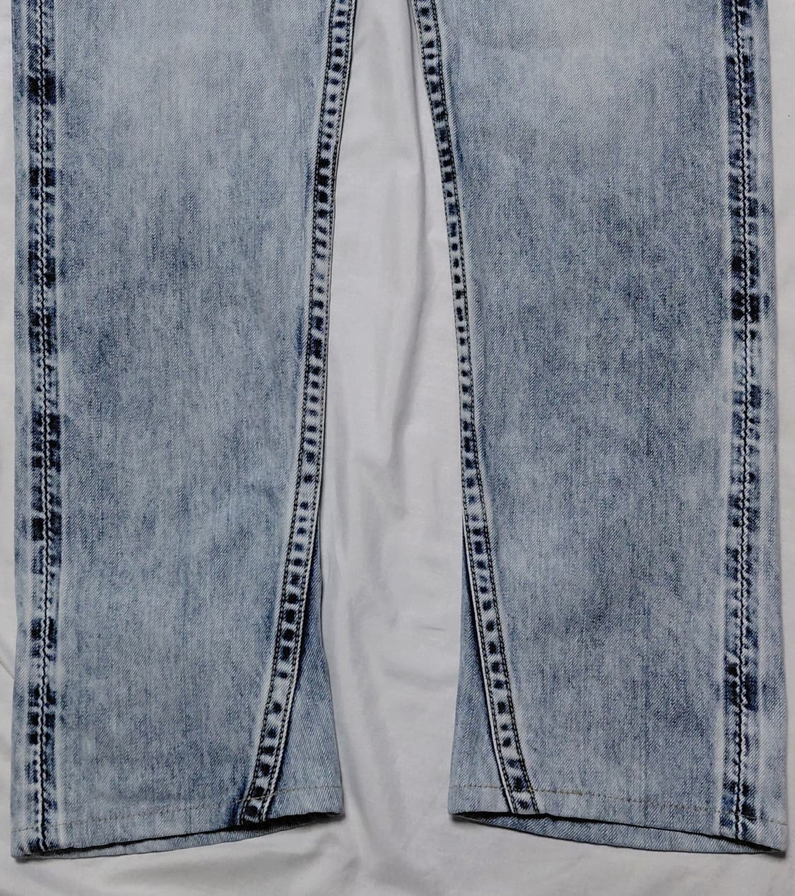 [Rodeo Crowns/26]  로데오 크라운즈 스노우 워싱 데님 팬츠 상품이미지7