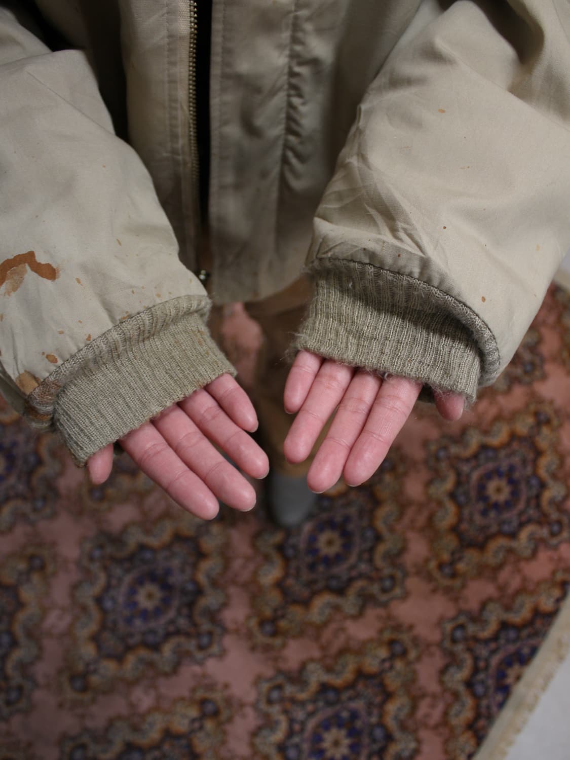  70s Thrashed MA-1 Talon zip Flight Jack 상품이미지4