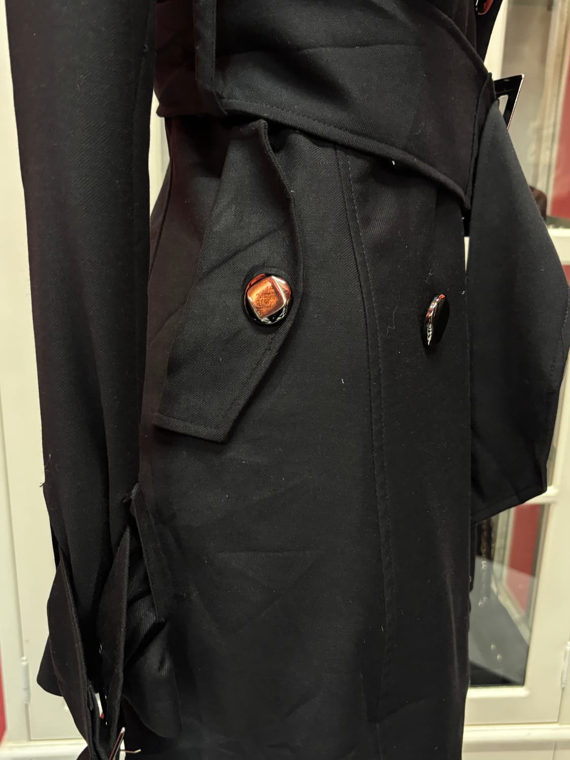 egoist big buckle coat 에고이스트 빅 버클 코트 상품이미지4