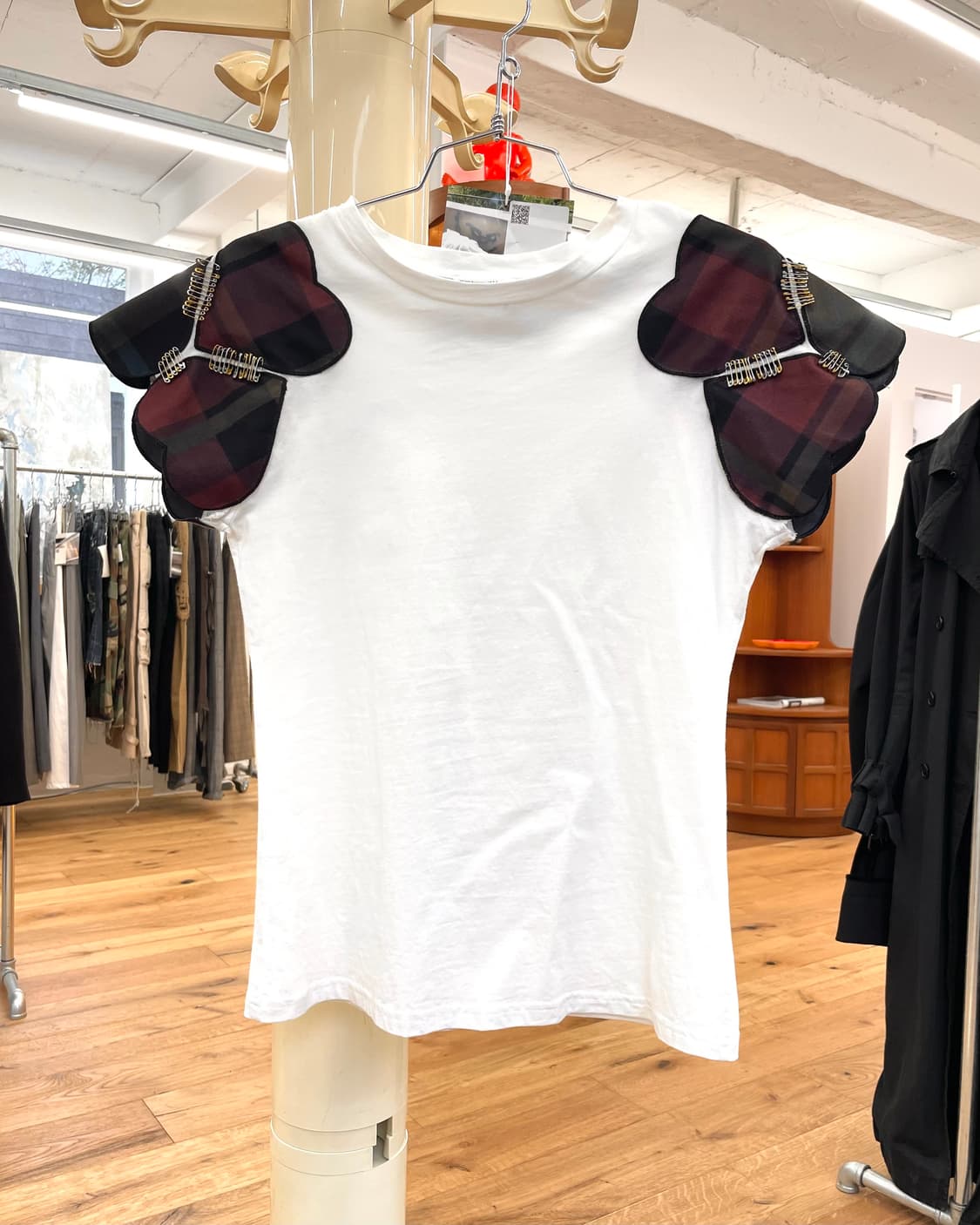 [M] 소니아리키엘 하트 슬리브 반팔 티셔츠 상품이미지1