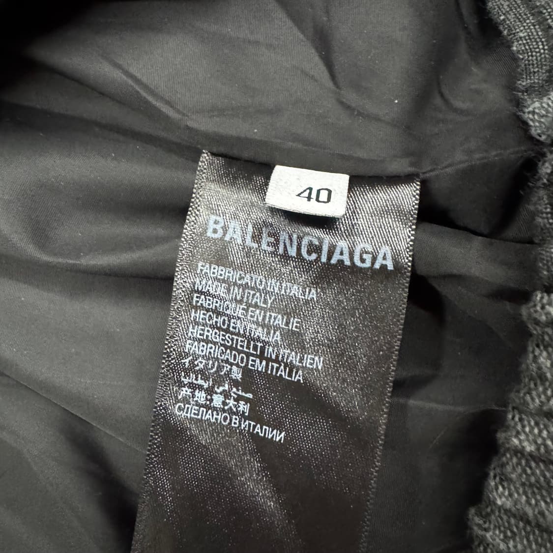 발렌시아가 BB 모노그램 푸퍼 그레이 made in ITALY (XL) 상품이미지8