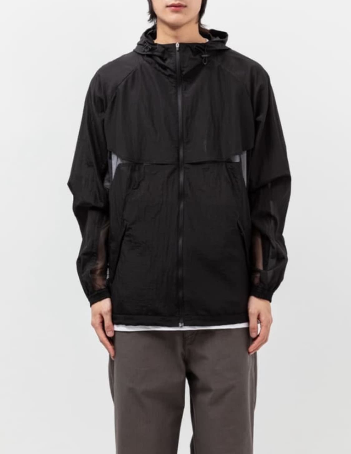 (4) 엑슬림 바람막이 블랙 ep5 07 자켓 새상품 상품이미지1