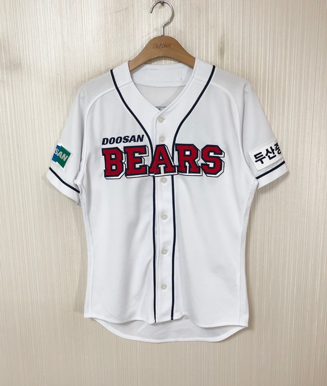 KBO 위팬 두산베어스 홈유니폼/져지 90 #10 최준석 상품이미지2