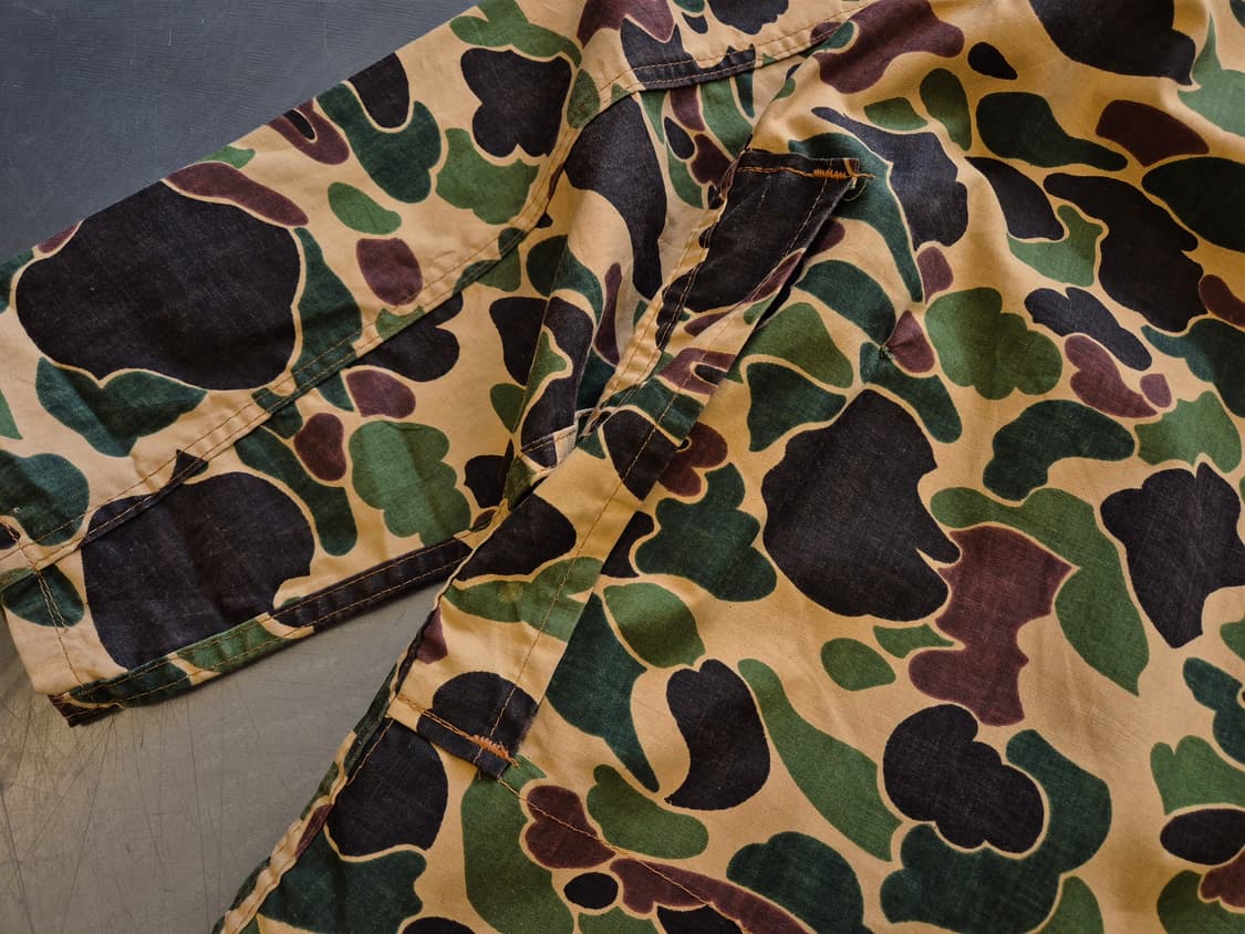 80s SAFTBAK 덕 카모 헌팅 자켓 상품이미지5