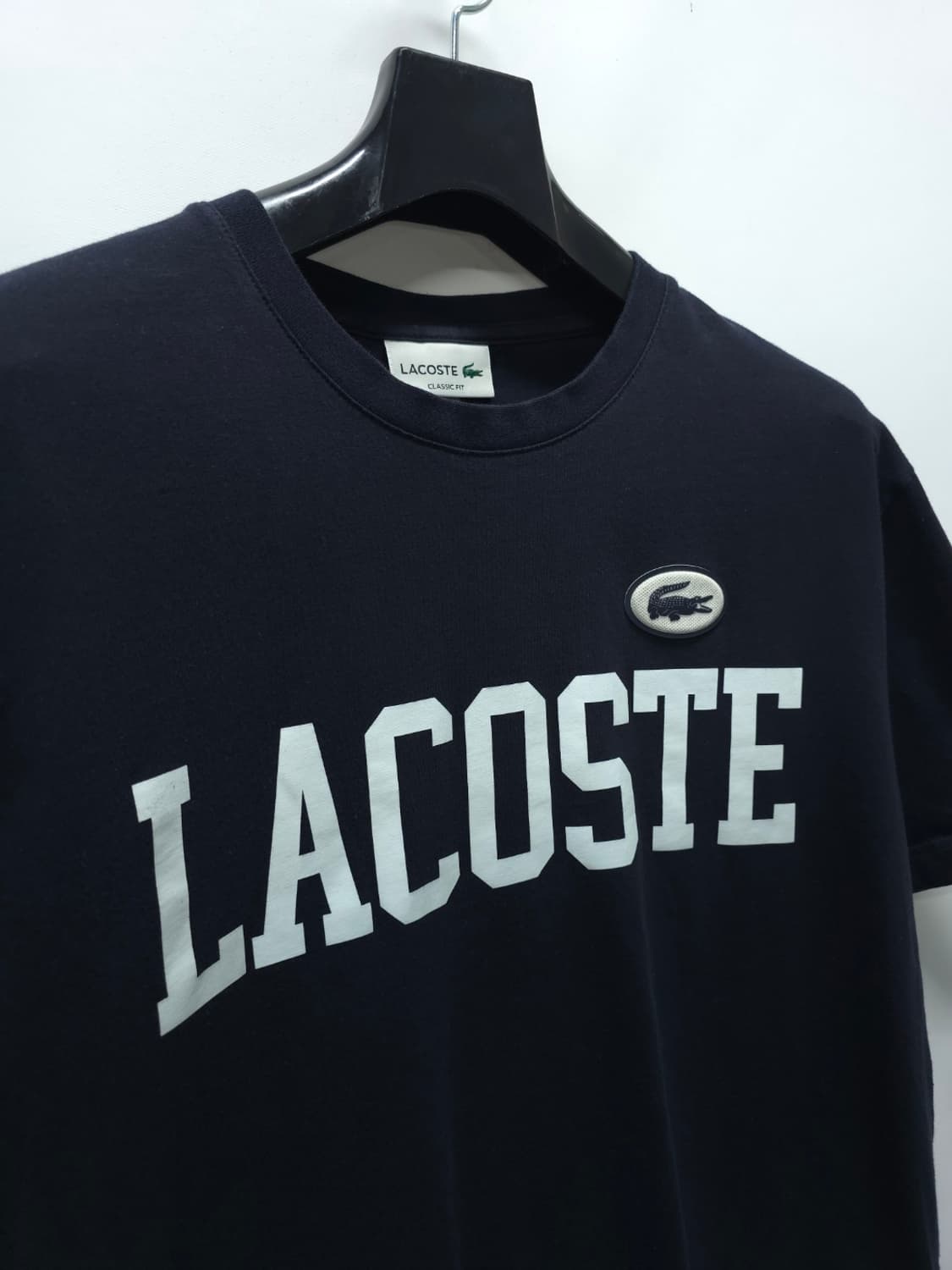 라코스테 빅로고 네이비 반팔 티셔츠(100) 상품이미지6