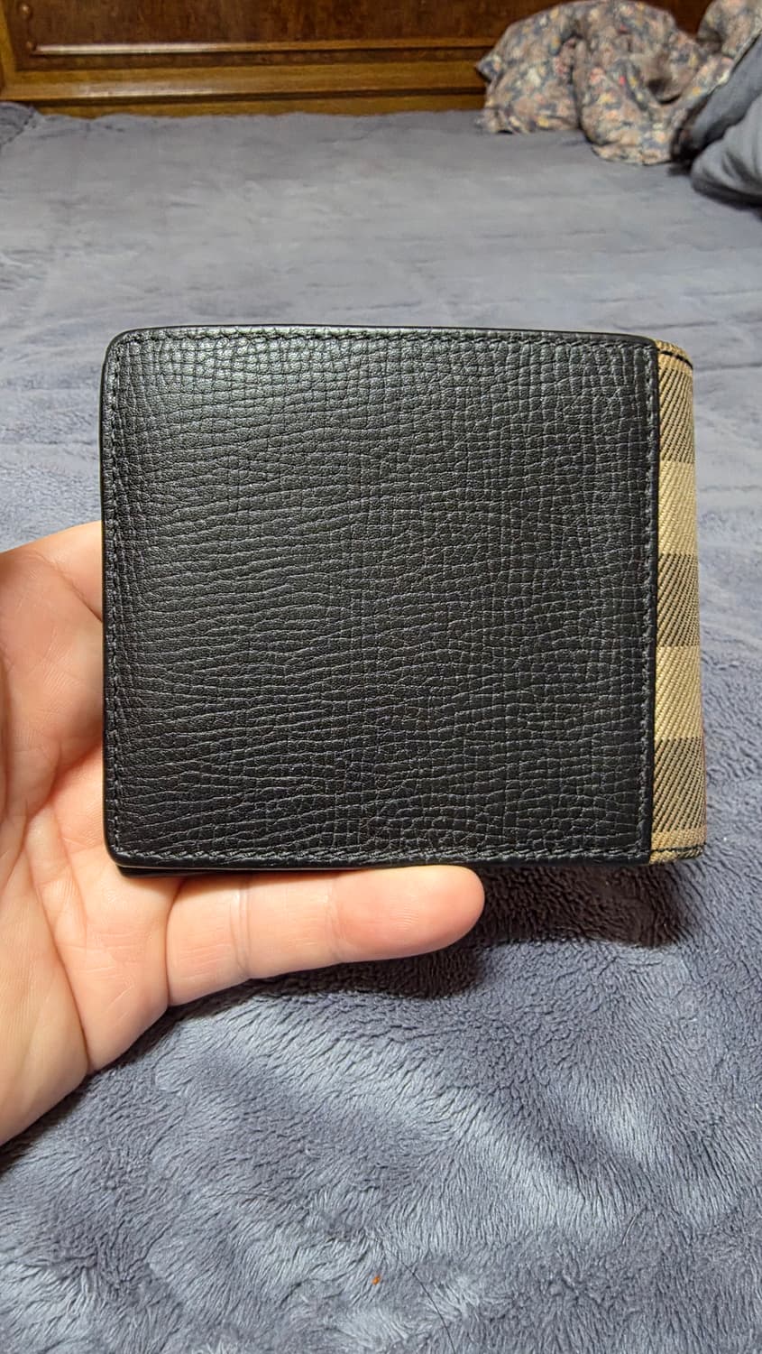 (정품) 버버리 하우스체크 반지갑/40397371/개인/팝니다. 상품이미지5