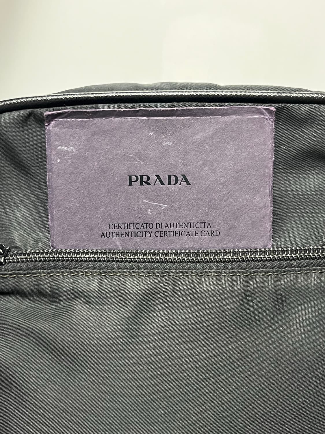 프라다 블랙 나일론 크로스백 상품이미지8