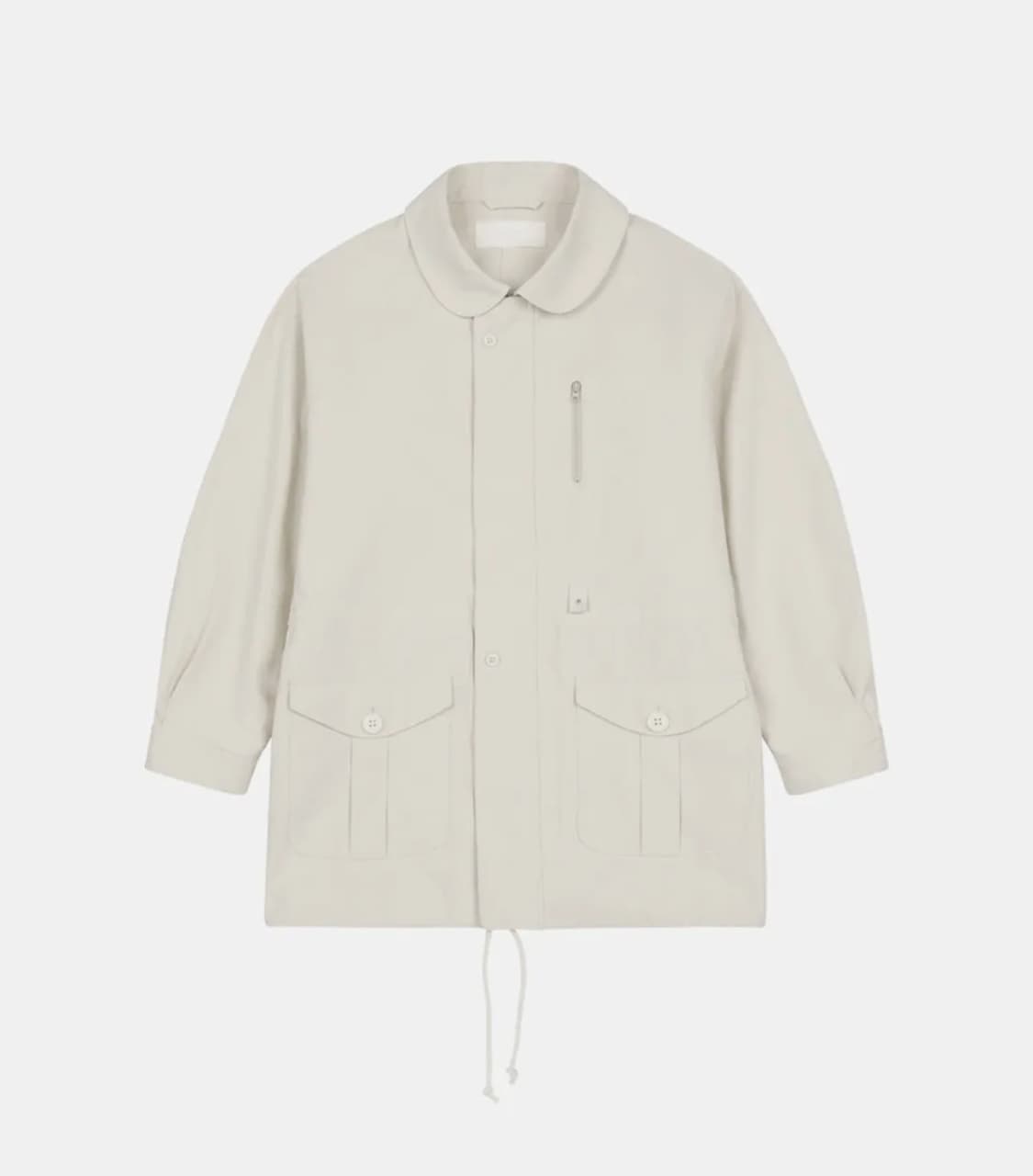 오헤시오 트렌치 카라 점퍼 베이지 상품이미지3