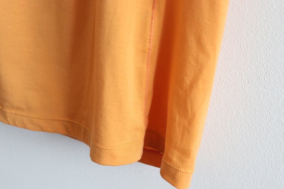 Uniqlo jpn orange shirring top 상품이미지4