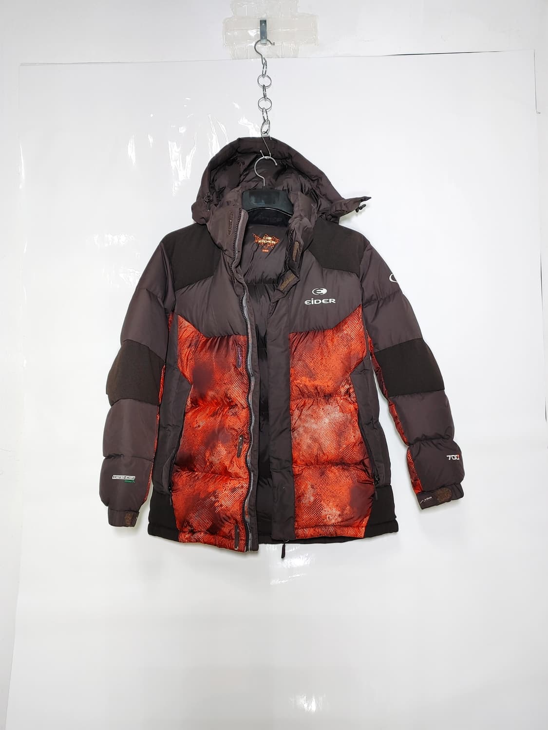 EiDER 아이더 거위털 우나수 후드패딩 상품이미지1