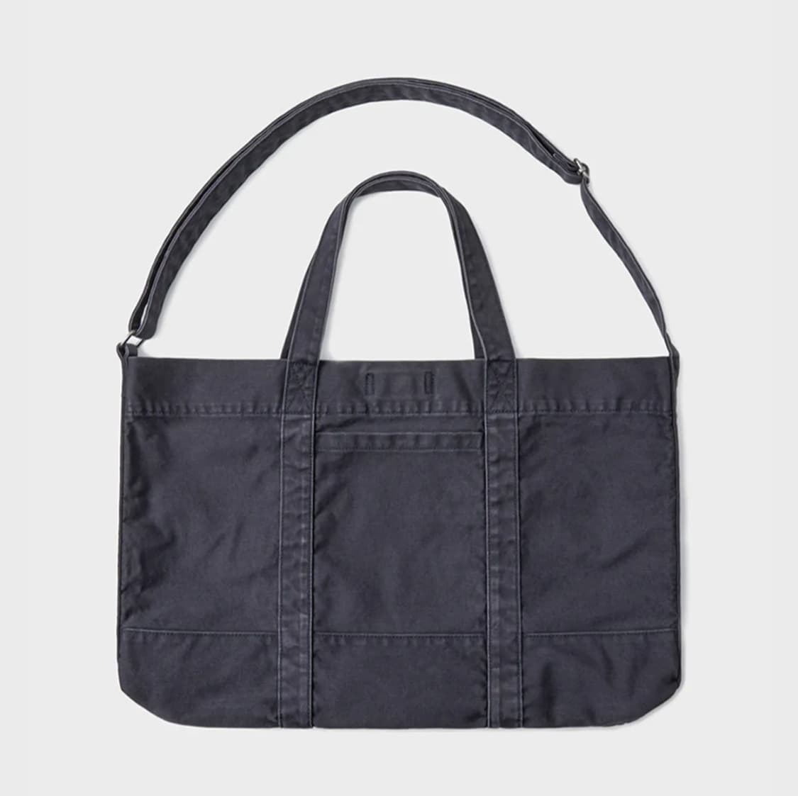 유니온블루 밀리터리 토트백 워시드 네이비 상품이미지1