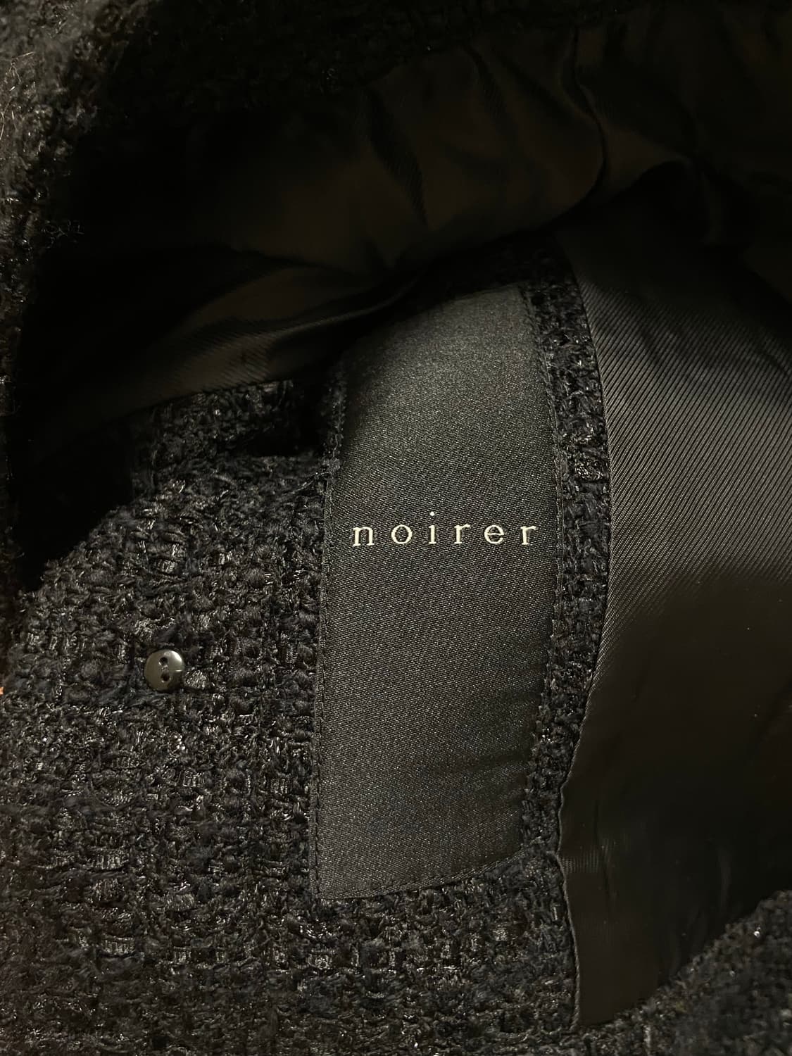 노이어 펜시 트위드 트러커 자켓 48 상품이미지5