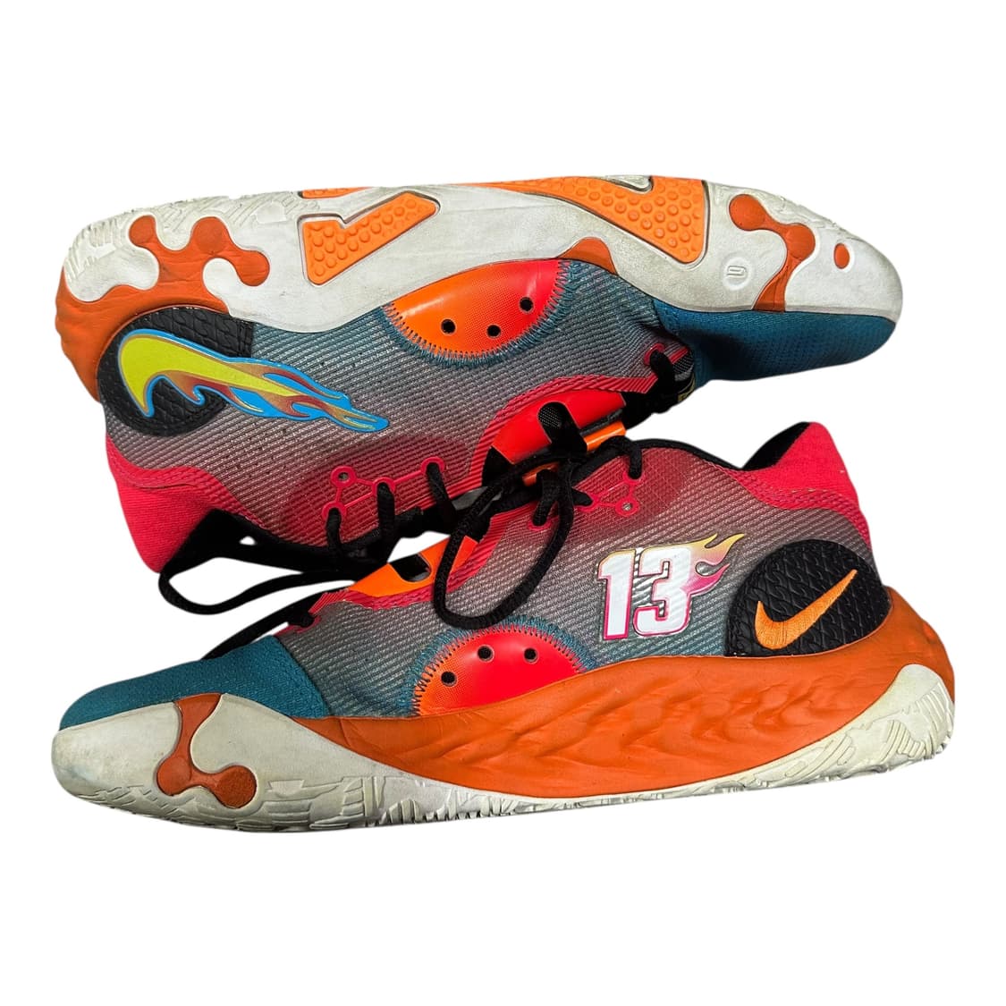 ✨ (바배) 나이키 x 핫 휠 PG 6 EP 사이렌 레드 운동화 상품이미지2