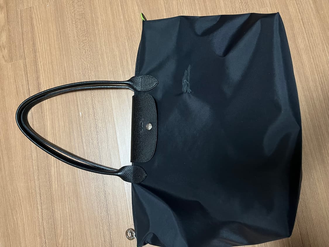 롱샴 르 플리아쥬 그린 숄더백(블랙) 상품이미지1