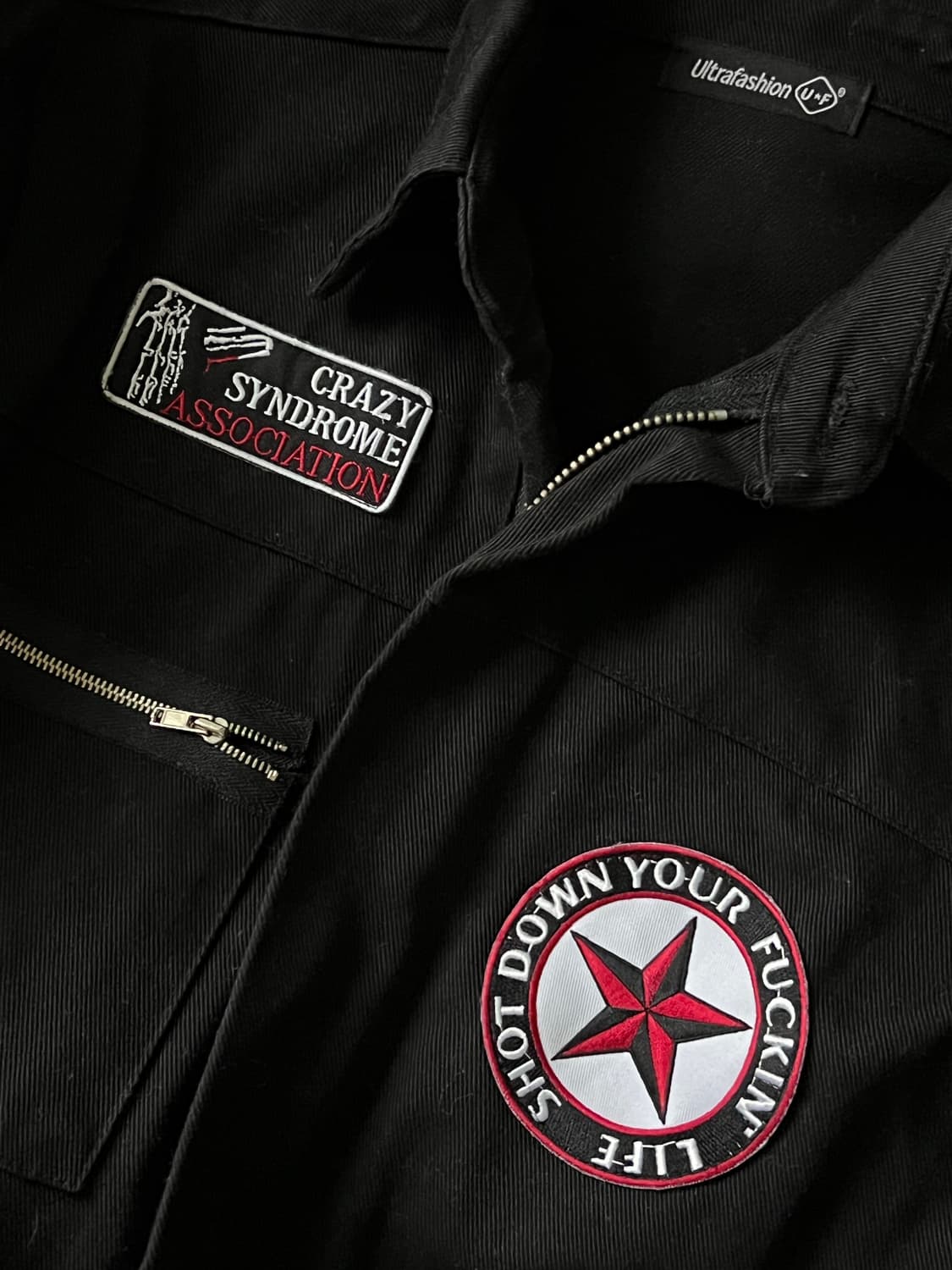 Black Workwear Jumpsuit / 블랙 워크웨어 점프수트 상품이미지4