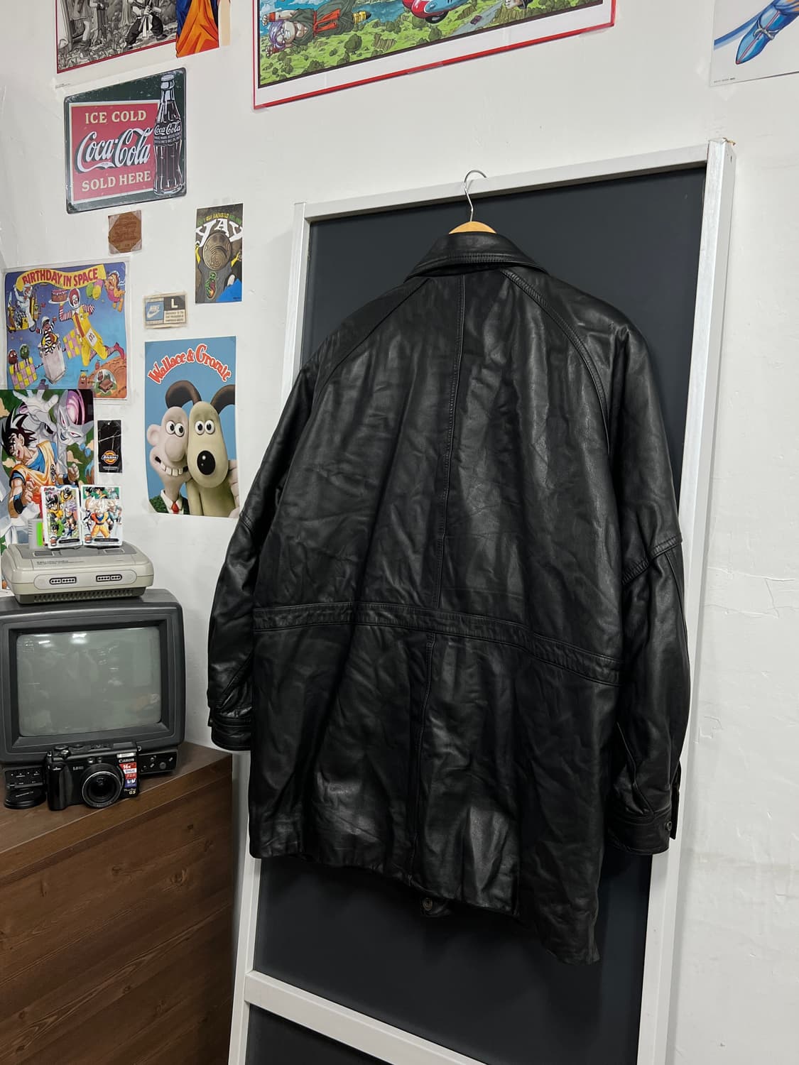 90‘s Vitnage 세븐스타 빈티지 사파리 양가죽 레더 자켓 상품이미지6