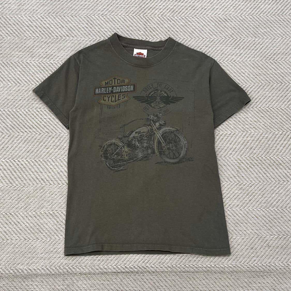 usa 할리데이비슨 헤인즈 반팔티 r3178 상품이미지1