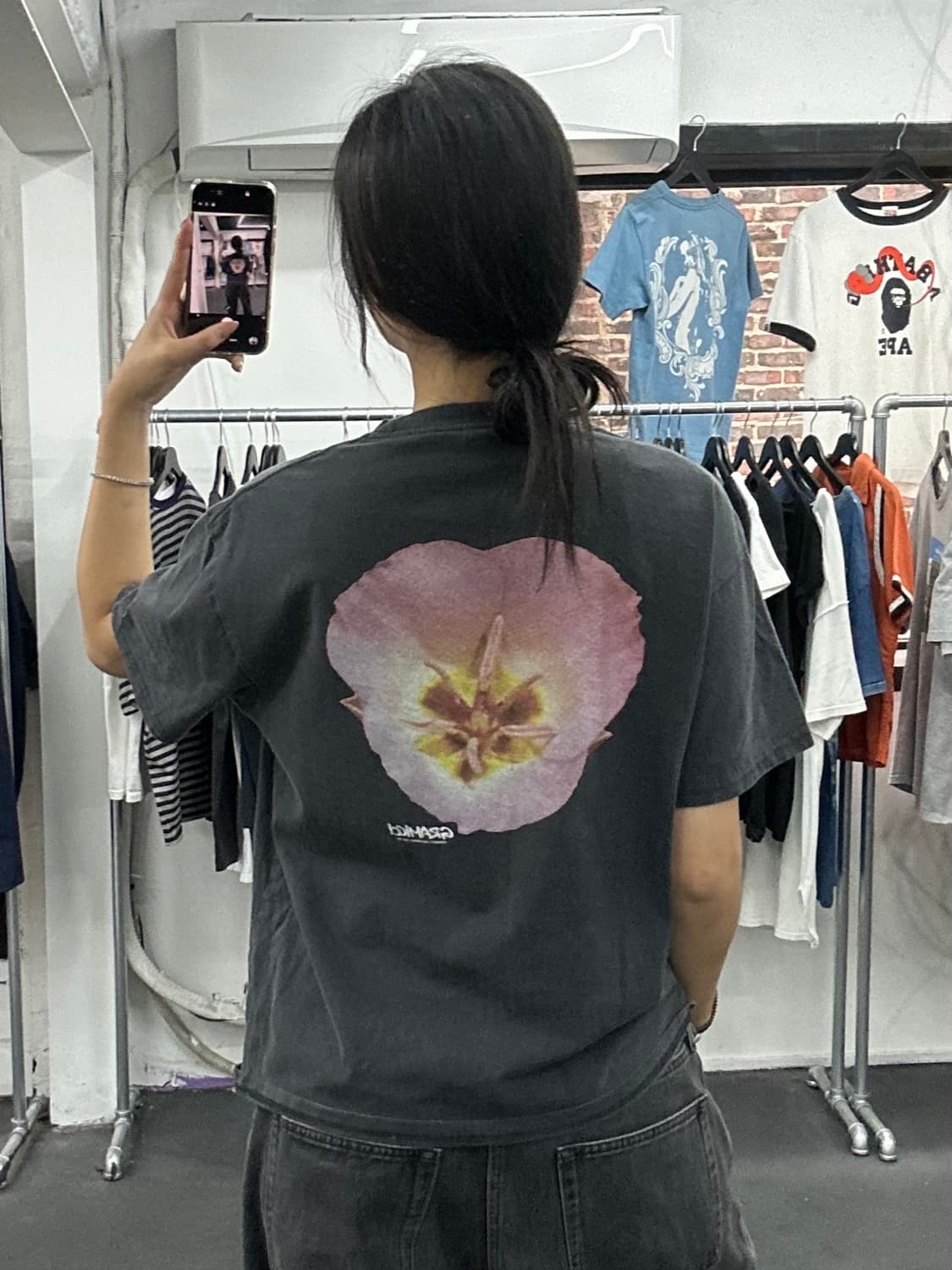 그라미치 플라워 티셔츠 상품이미지1