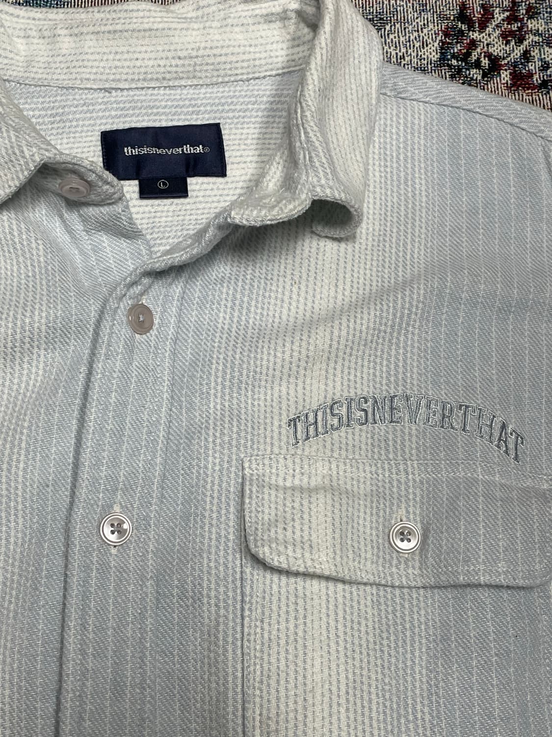 thisisneverthat striped plannel shirts 상품이미지4