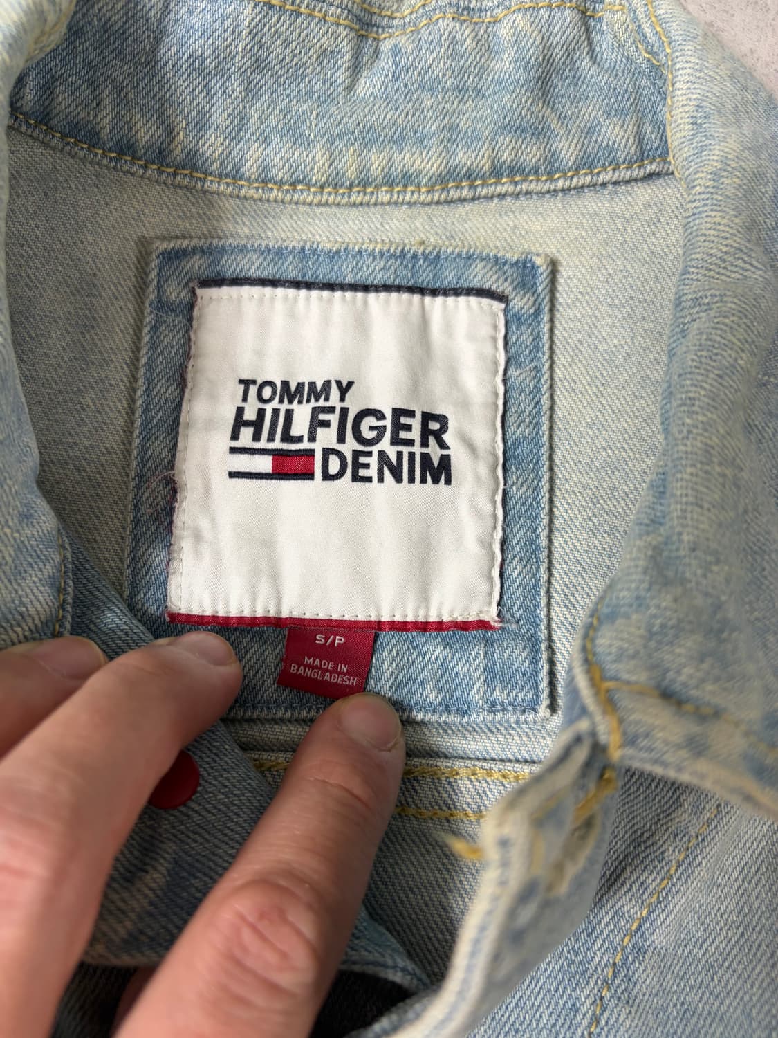 타미힐피거 데님 자켓 S 상품이미지4