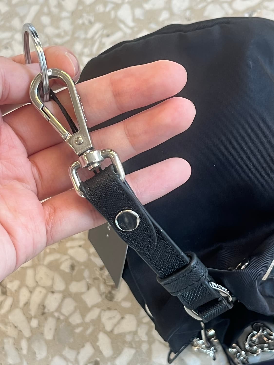 Prada Nylon Mini Drawstring Bag 상품이미지5
