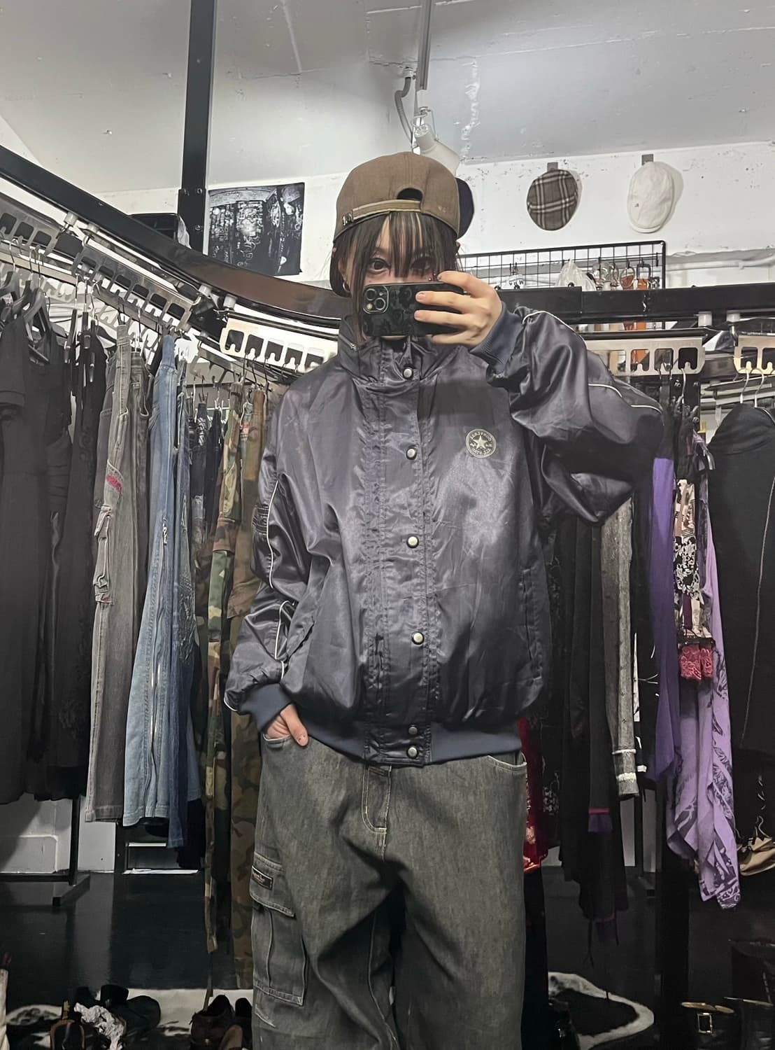 컨버스 올드스쿨 윈드자켓 상품이미지1