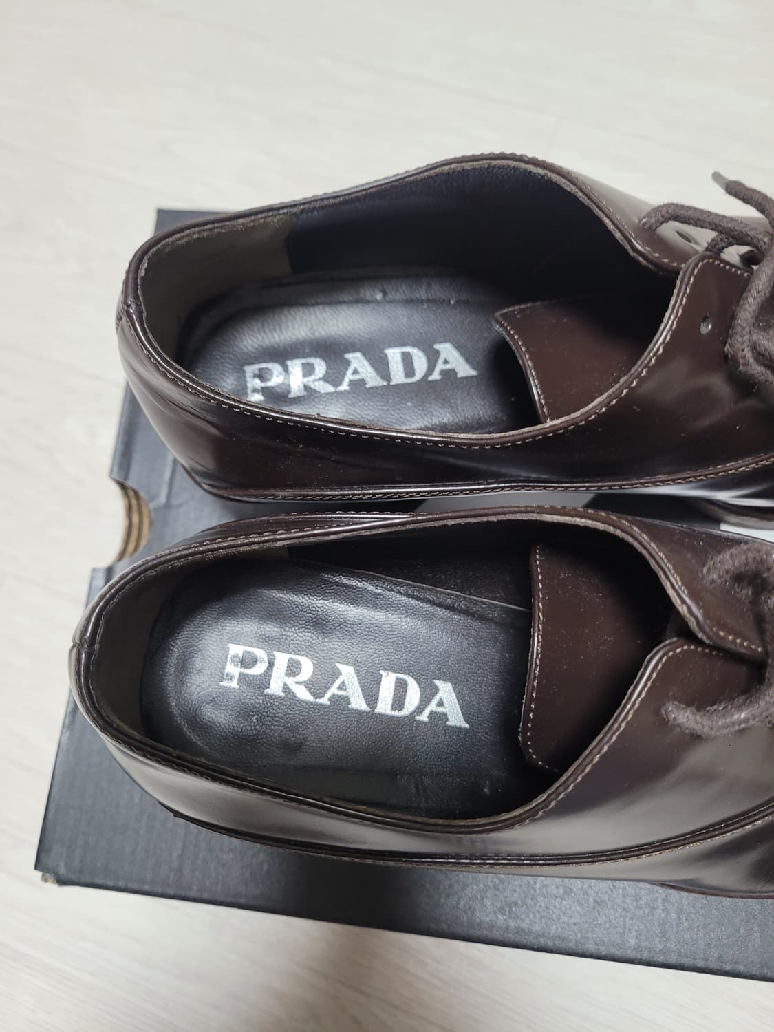 정품 프라다 여성  구두 단화 상품이미지4