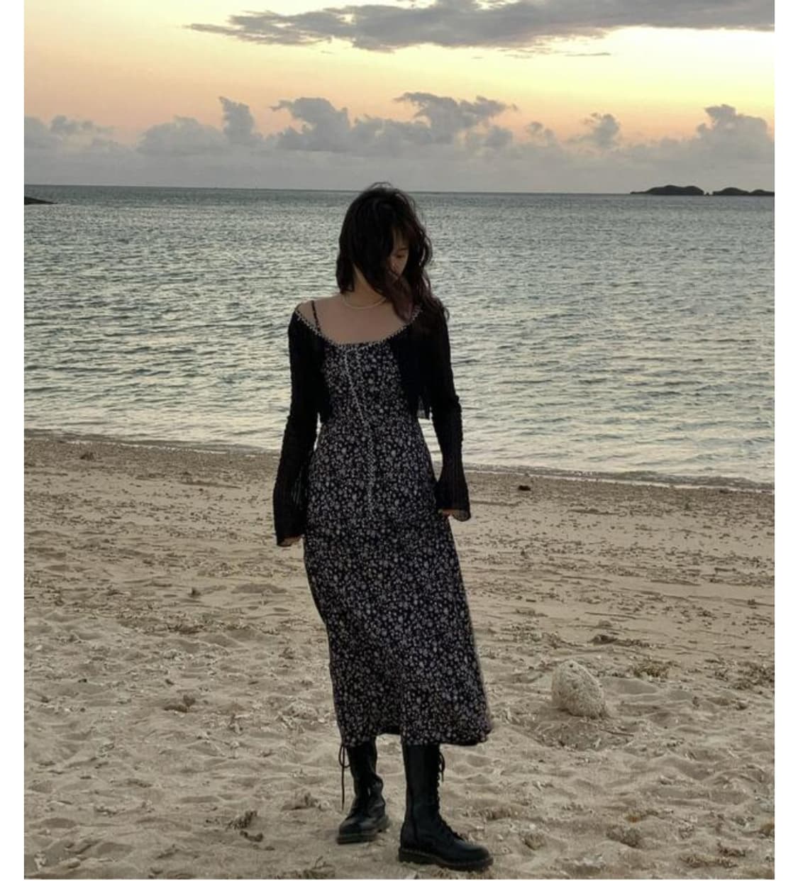 루루서울 Flower Spark Dress 사이즈L 상품이미지4