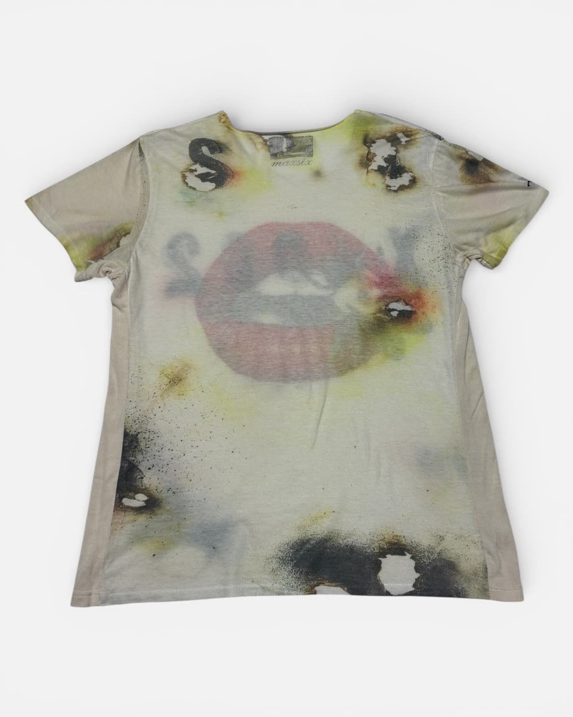 Vintage Faded Lips Spray T-Shirt 상품이미지7