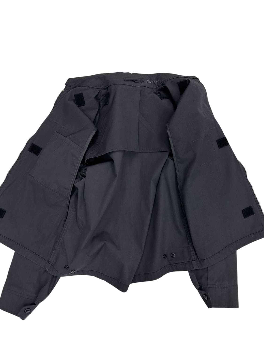 80s US NAVY 미해군 자켓 차콜 (S~M) 상품이미지8