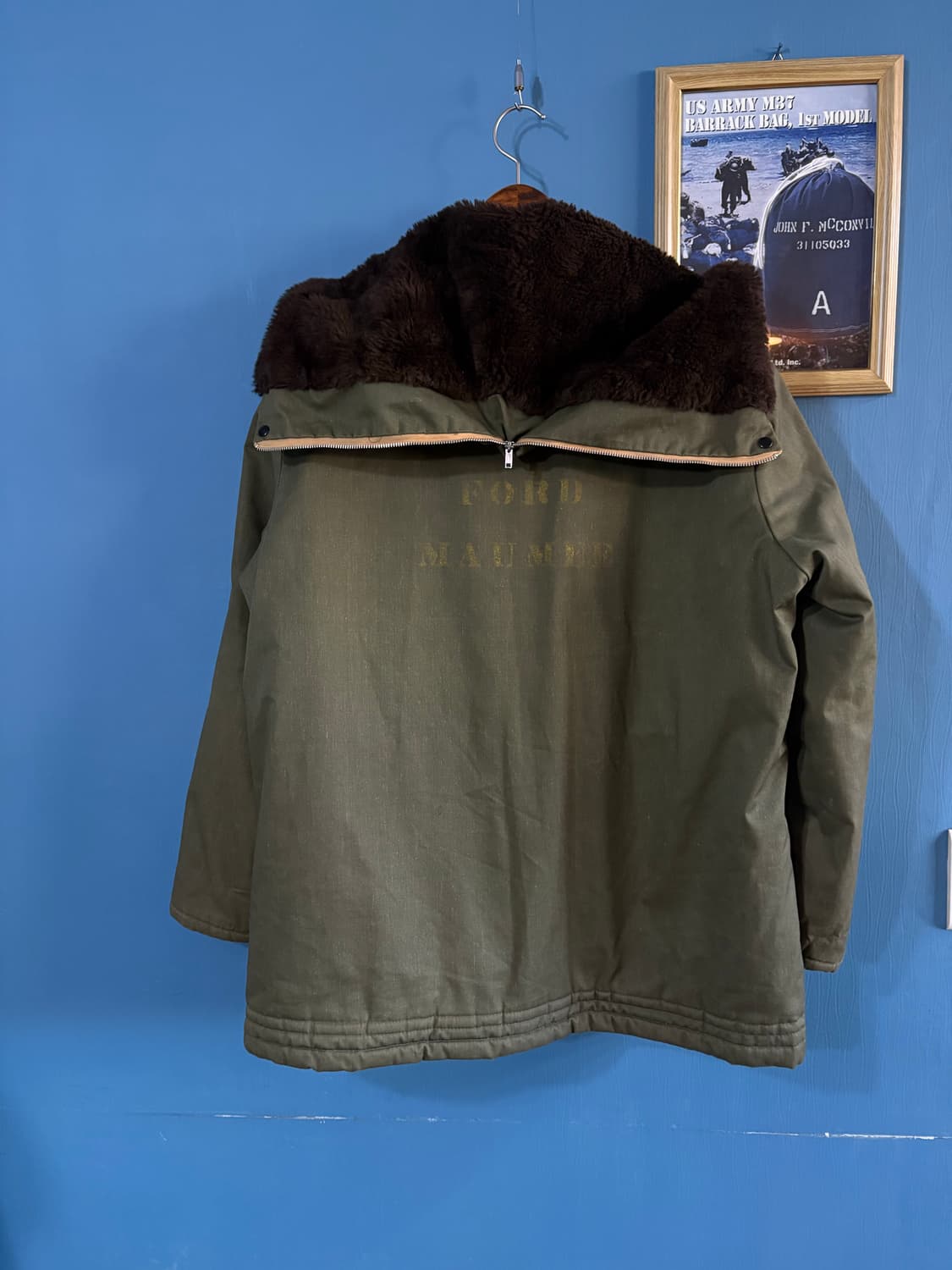 50-60‘s USAF civilian vintage B-9 Parka. 상품이미지9