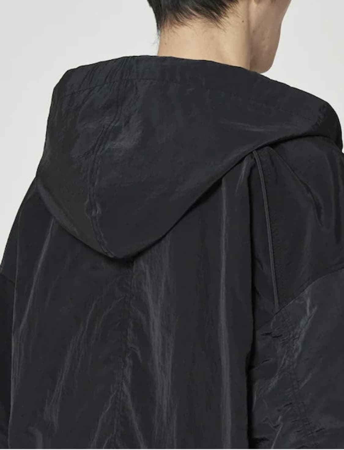 준지 나일론 후드 마원 자켓 MA-1 상품이미지5