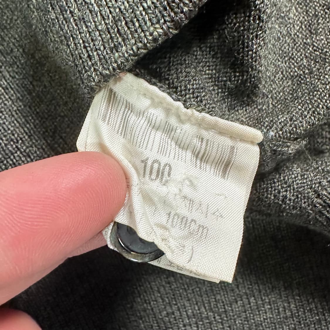 90s 입생로랑 카라 울 니트  상품이미지6