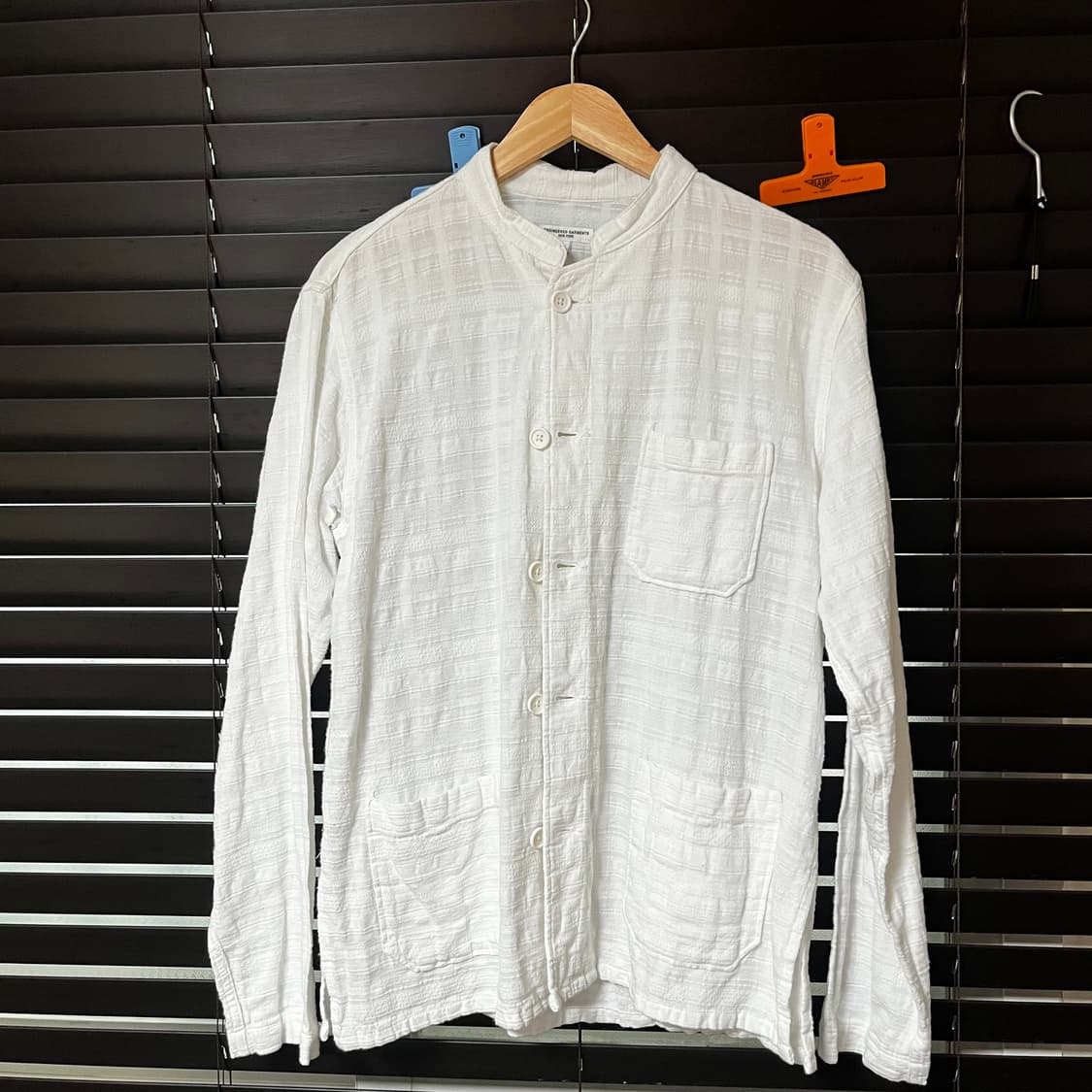 Engineered Garments 차이나 칼라 셔츠 상품이미지1