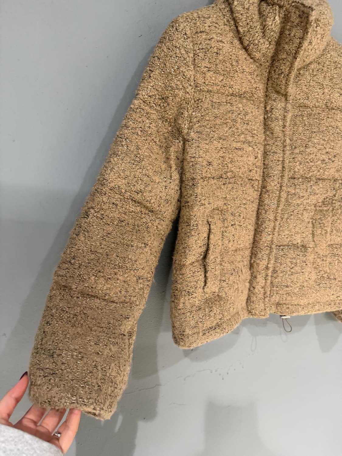 bokashi warm sand boucle padding 상품이미지7