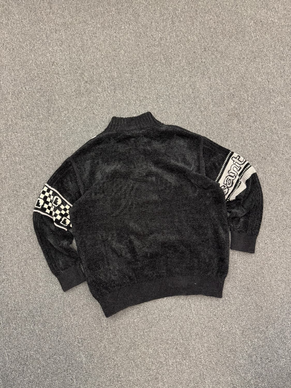 OS)Santa fe 빈티지 패턴 하프버튼 니트 상품이미지7