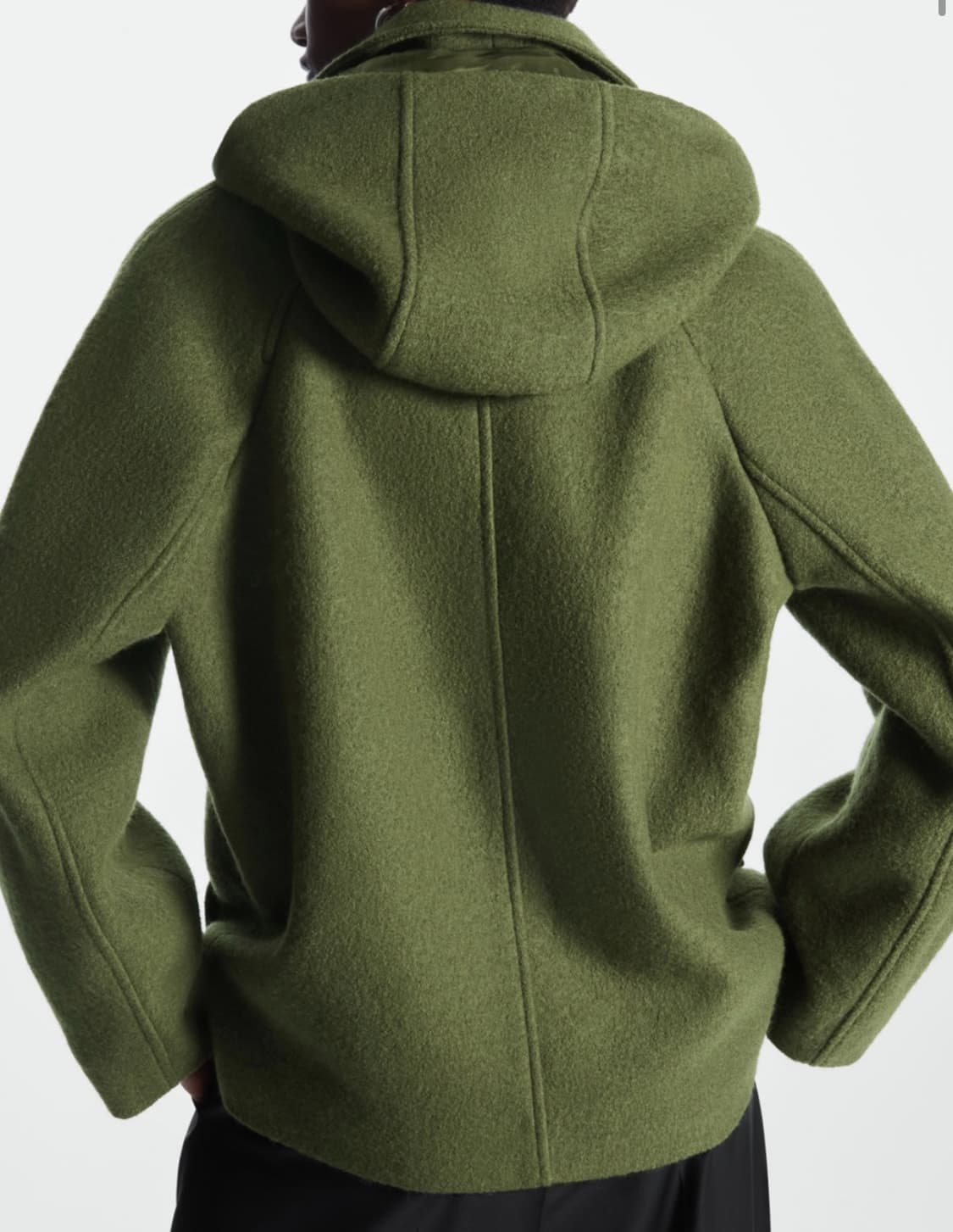 COS 후드보일드 울코트 상품이미지3