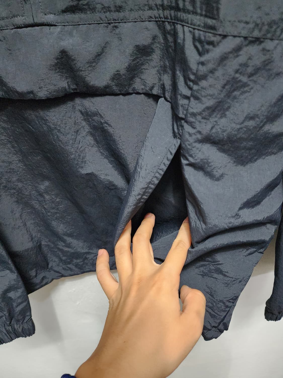 엄브로 블랙 아노락 바람막이 상품이미지3