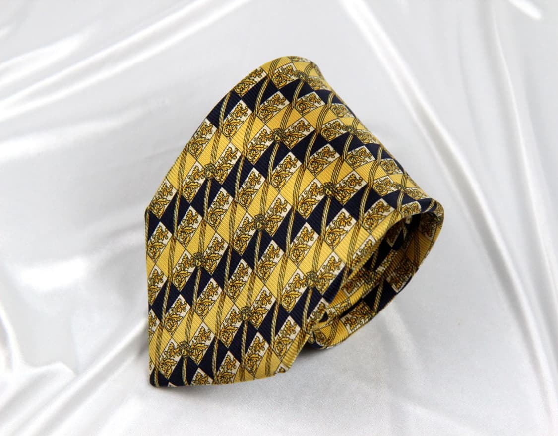 베르사체 9.3cm S등급 메두사 클래식 남자 명품 넥타이 상품이미지1