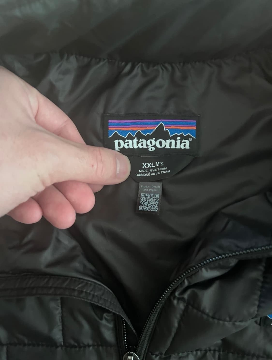 파타고니아 나노 퍼프 블랙 패딩 XXL 25년 신형 상품이미지2