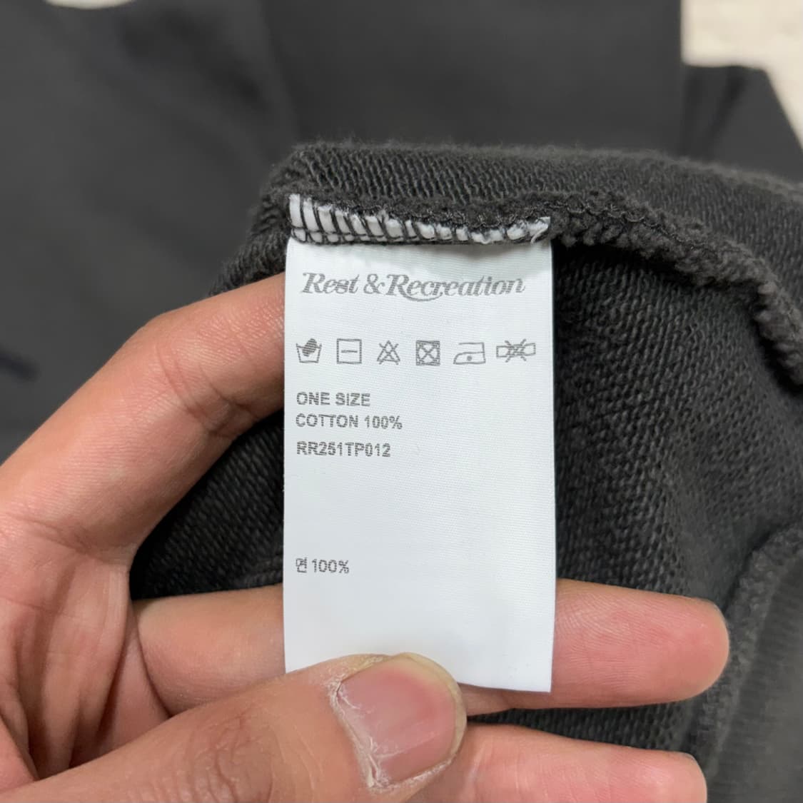 Rest & Recreation Spell-Logo Hoodie 상품이미지9