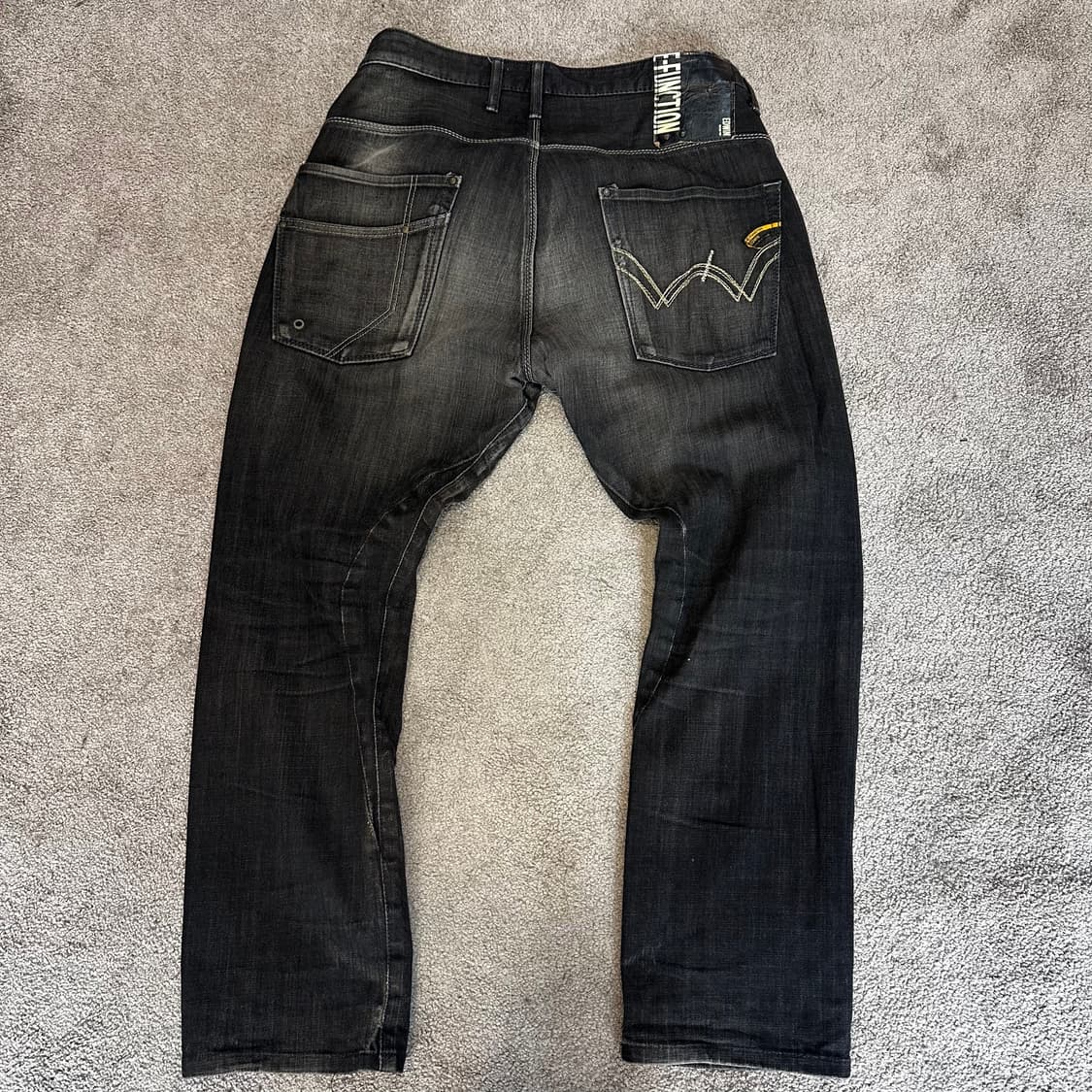 에드윈 이펑션 엔지니어드 흑청 데님 팬츠(33) 상품이미지1