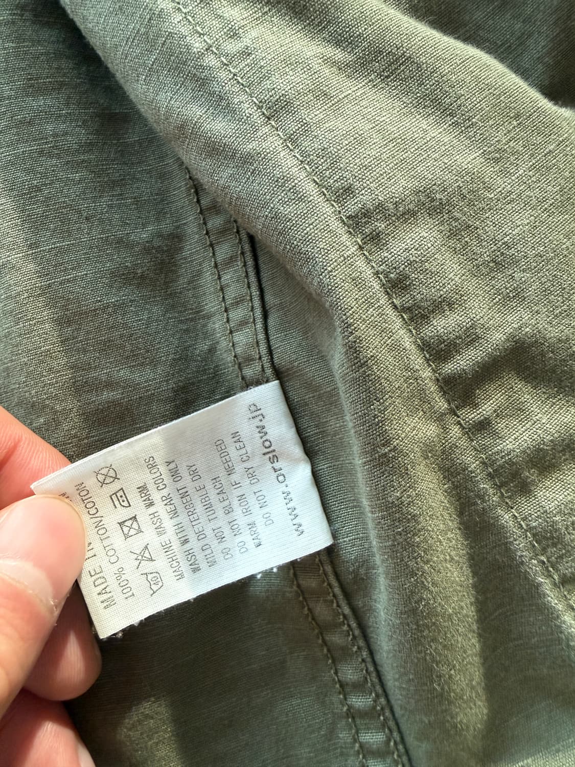 orslow 오어슬로우 퍼티그 자켓 2사이즈 노수선 상품이미지3