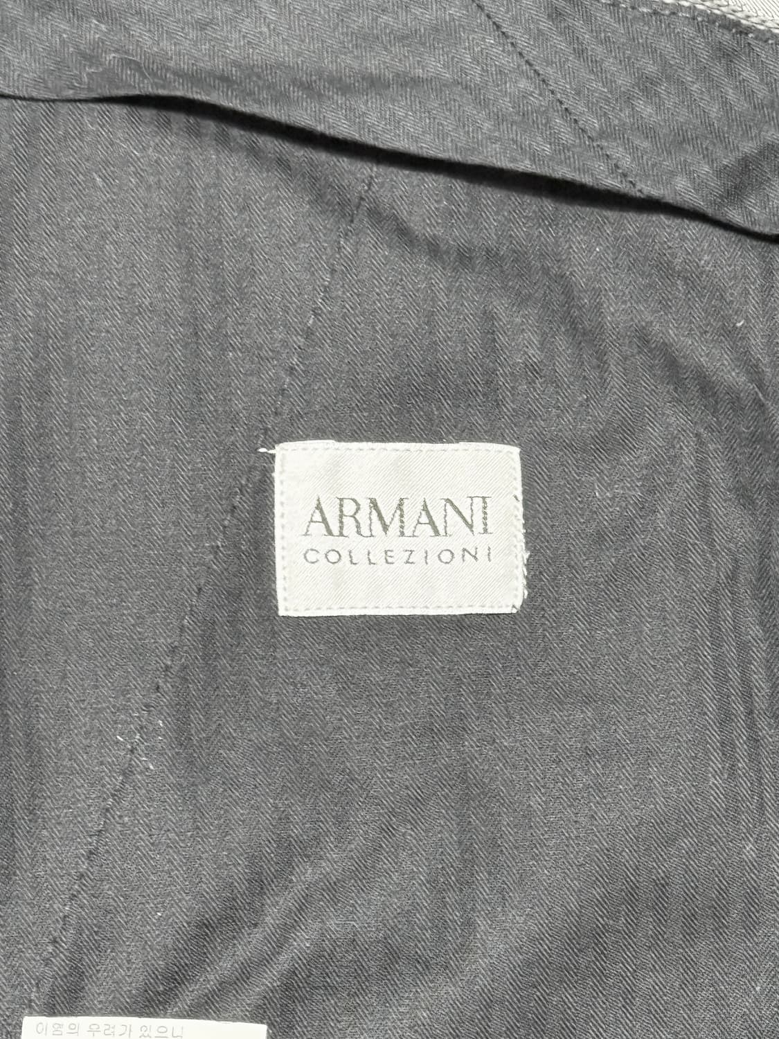 아르마니 꼴레지오니 울-모헤어 테일러드 슬랙스 상품이미지5