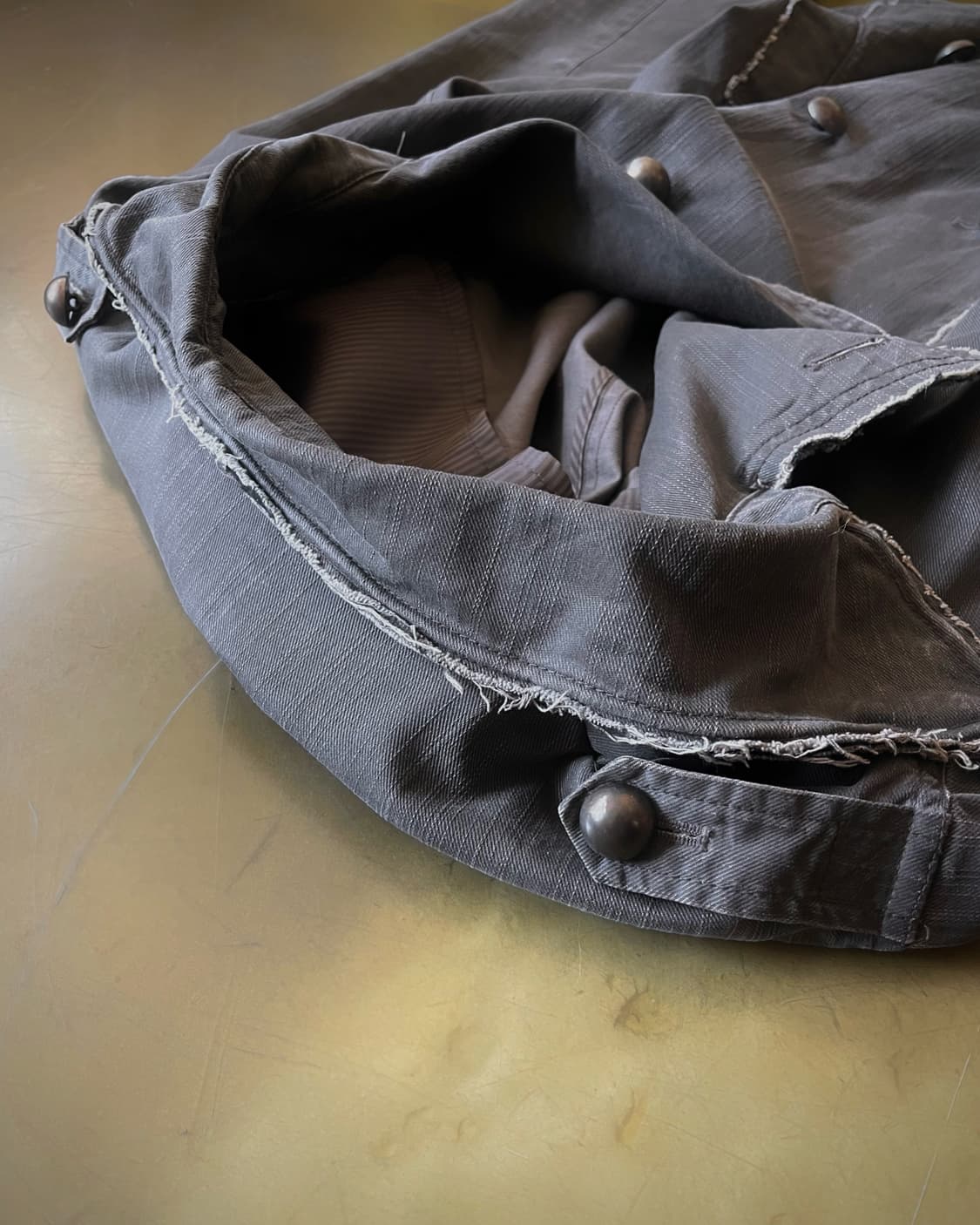 90-00s ZEROSAIL Gothic Cut-off Half Coat 상품이미지5