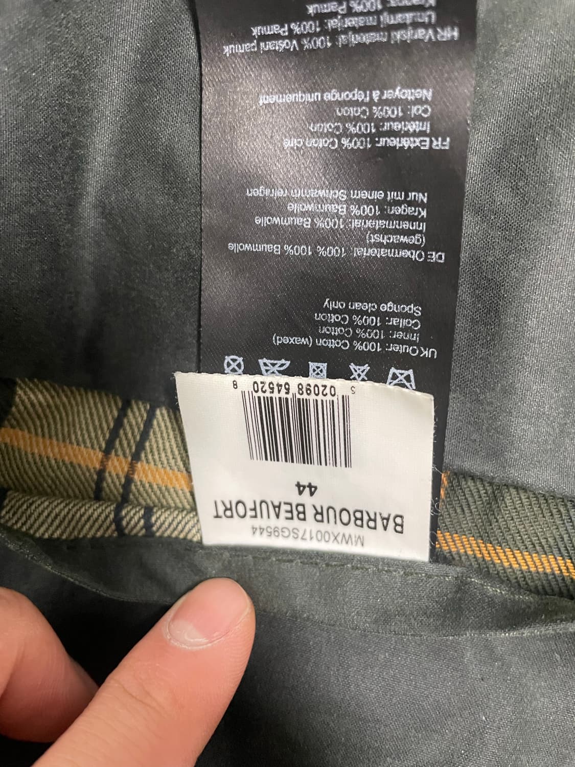 바버 뷰포트 세이지 44 105 made in england barbou 상품이미지6